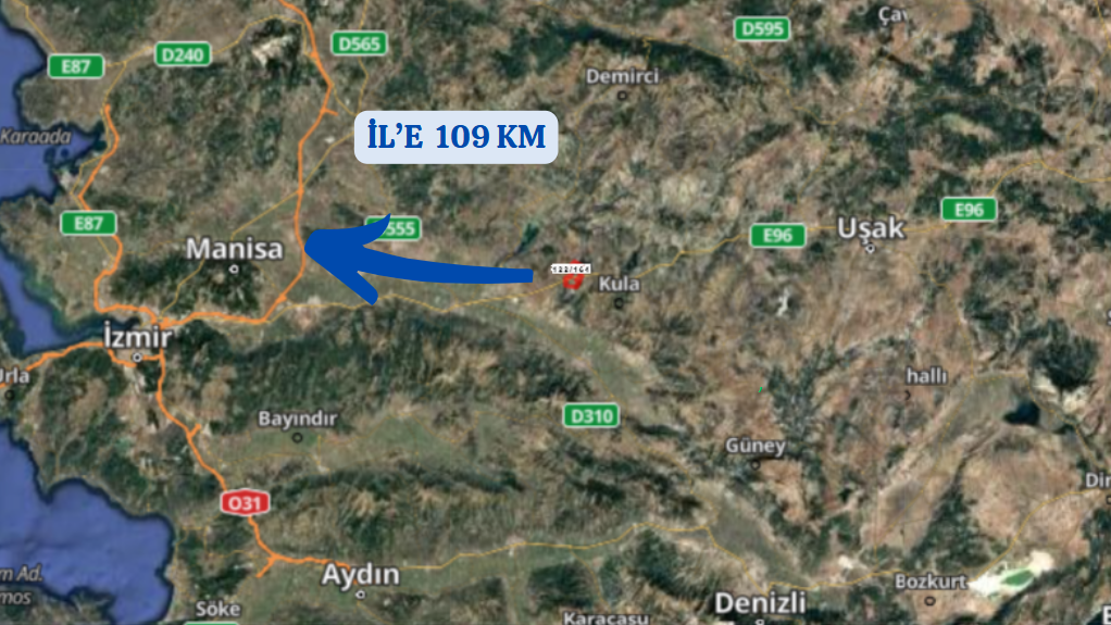 MANİSA KULA GÖKÇEÖREN/KALE KÖYÜ 1.547 M² TARLAMIZ SATILIKTIR. - MANİSA KULA fotoğraf 9